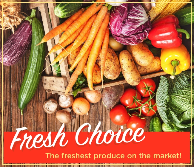 The best choice for shoppers in Port Allen, Louisiana is to shop at Hubben's Supermarket for the freshest produce.