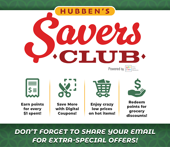 Hubben's Savers Club